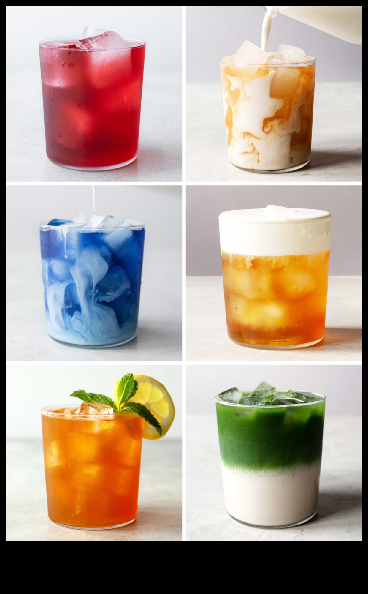 Miros și colorat: delectează-te cu răcoritoarea ceaiurilor cu gheață aromate