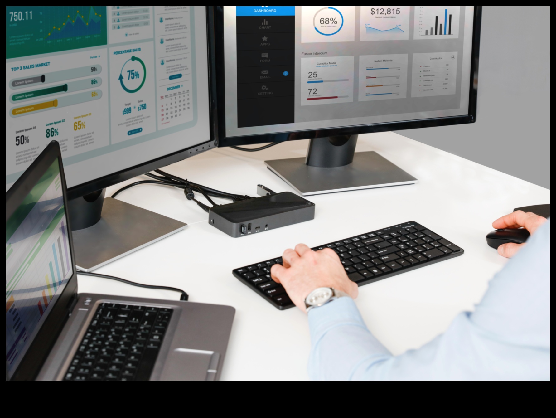 Desktop Docking Dominance: accesorii pentru o conexiune perfectă la laptop