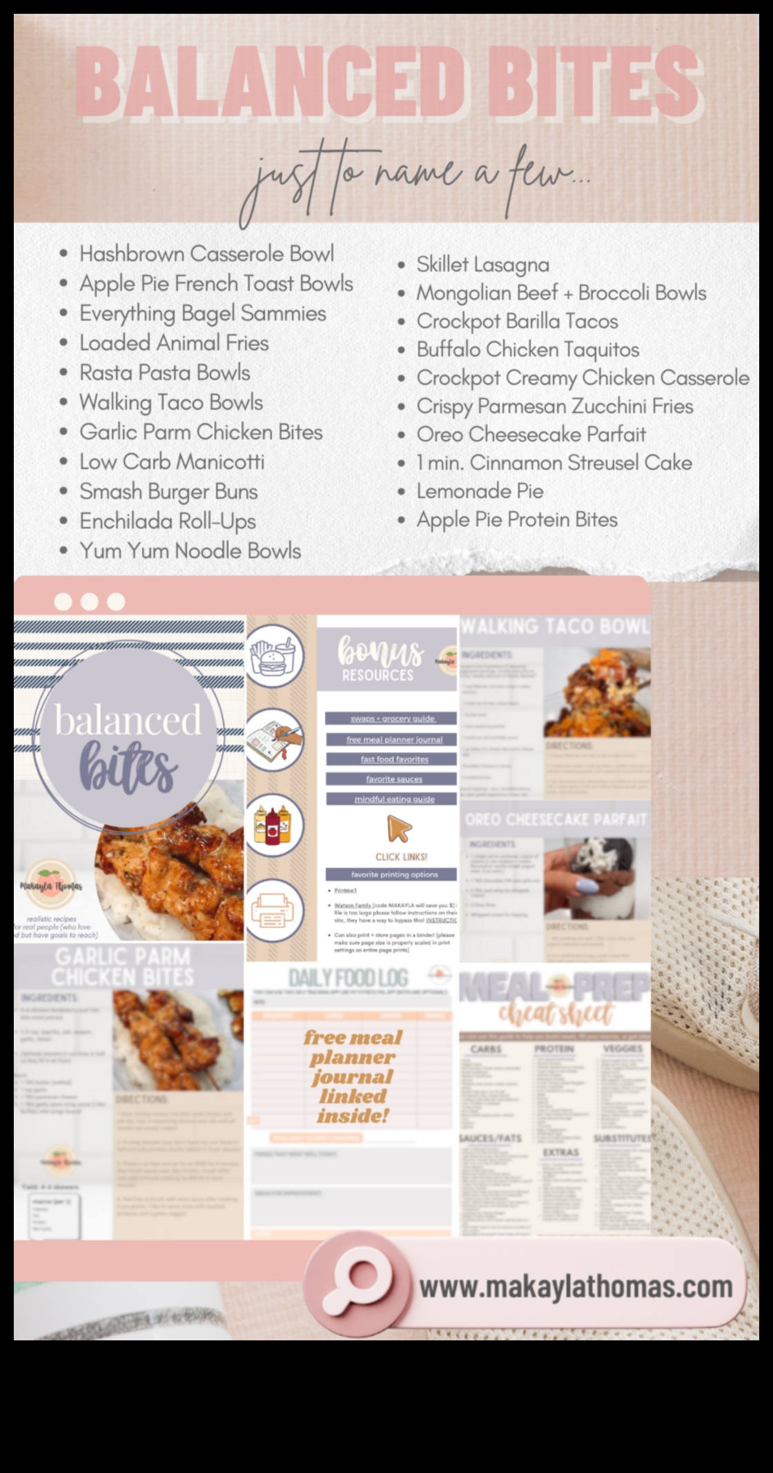 Mușcături echilibrate: rețete sănătoase delicioase și hrănitoare