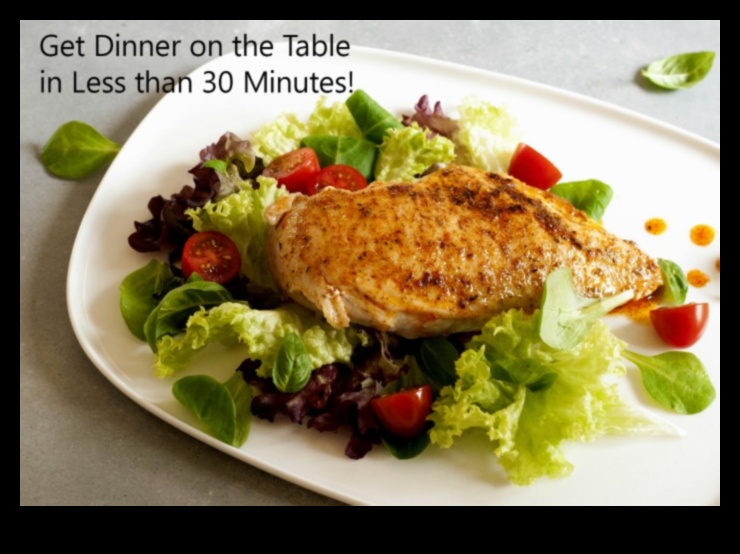 Bucătărie rapidă: mese de 30 de minute pentru zilele aglomerate