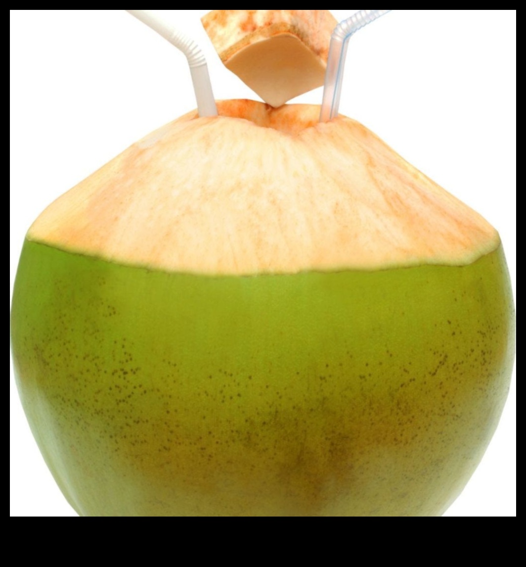 Aventuri DIY cu apă de nucă de cocos: creați băuturi unice și aromate