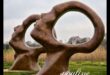 Bronze Blooms: alura sculpturală în refugiul tău în aer liber