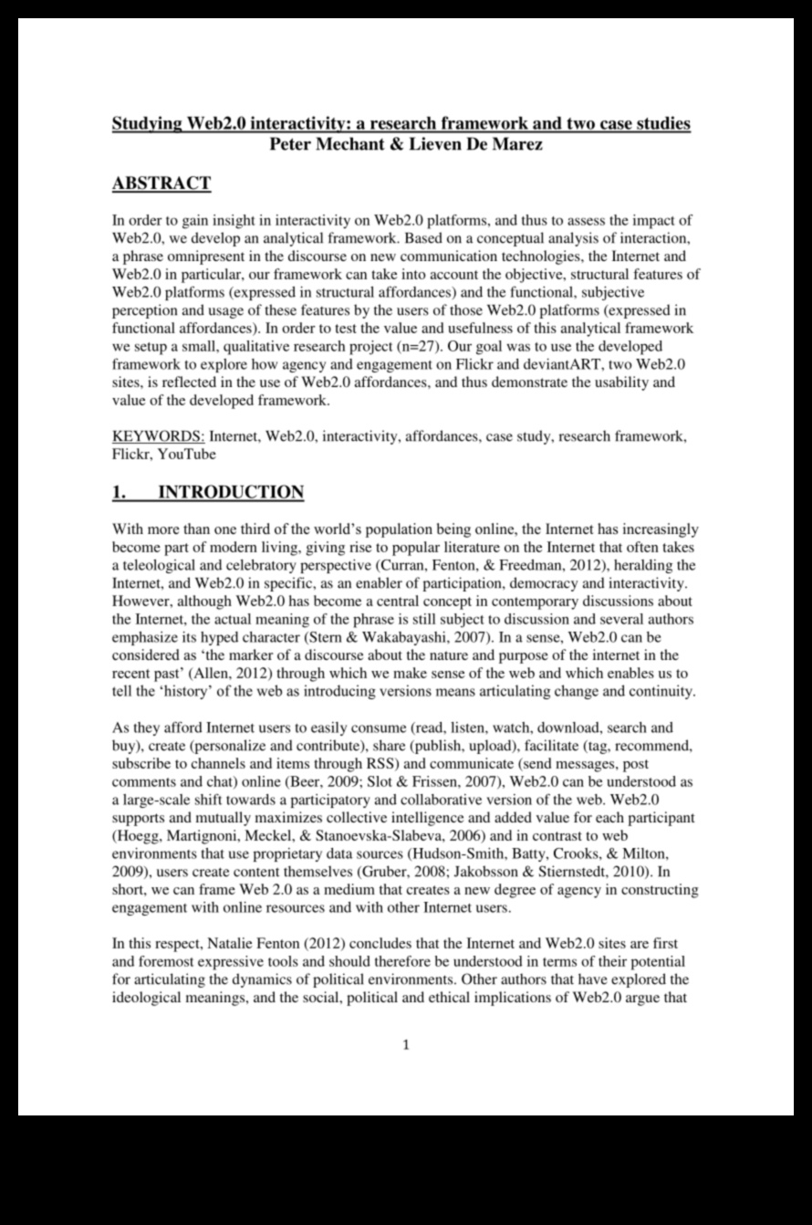 Infuzie interactivă: Esența Web-ului 2.0 în dinamica online