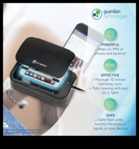 Igiena telefonului: dezinfectante UV-C și accesorii de curățare